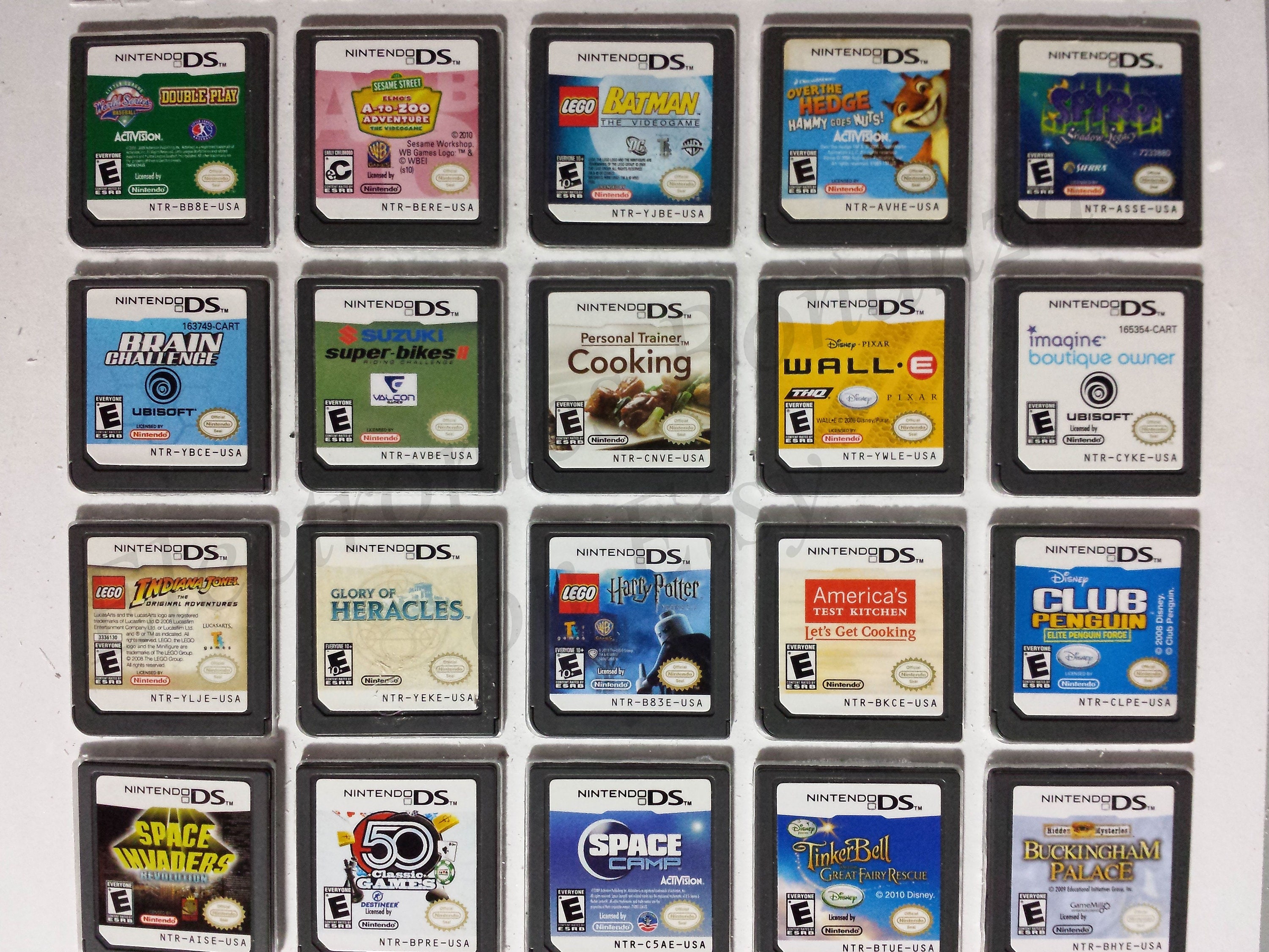 Authentic Nintendo DS Games for DS / Dslite / Dsi / 3DS XL and 2DS