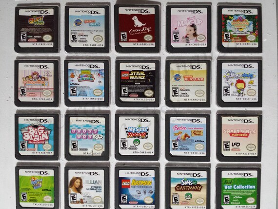 Authentic Nintendo DS Games for DS / Dslite / Dsi / 3DS XL and 2DS