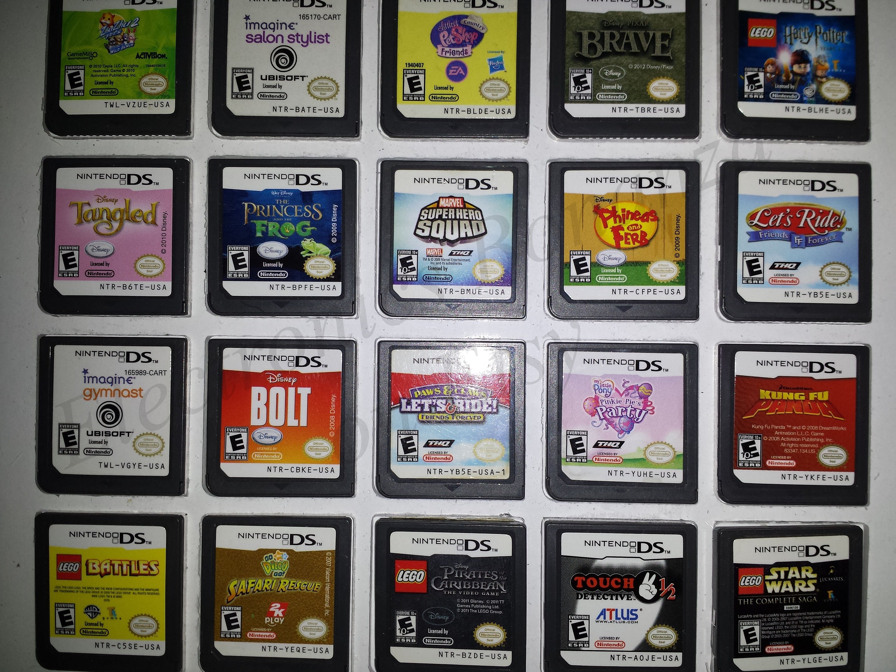 Authentic Nintendo DS Games for DS / Dslite / Dsi / 3DS XL and 2DS