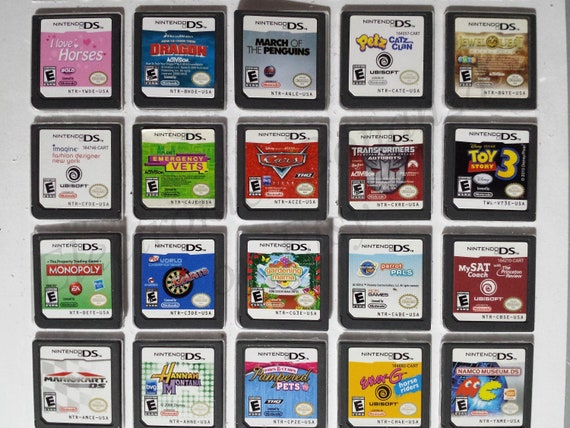 Authentic Nintendo DS Games for DS / Dslite / Dsi / 3DS XL and