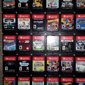 Jeux Nintendo Switch authentiques