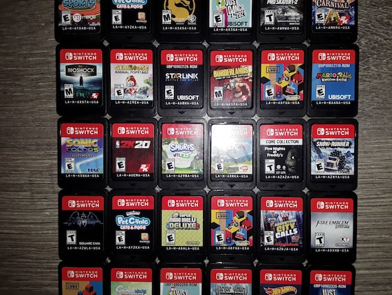 Jeux Nintendo Switch authentiques -  France