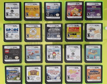 Authentic Nintendo DS Games for DS / Dslite / Dsi / 3DS XL and 2DS