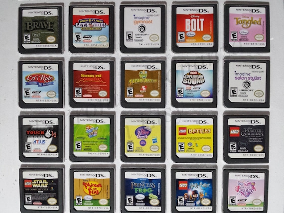 Authentic Nintendo DS Games for DS / Dslite / Dsi / 3DS XL and 2DS