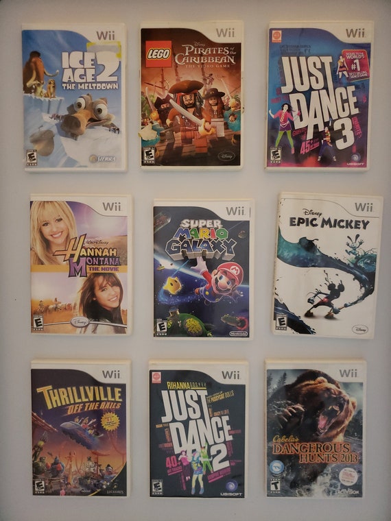 Authentic Nintendo Wii Games - Etsy