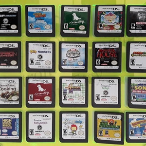 Authentic Nintendo DS Games for DS / DSLite / DSi / 3DS XL and 2DS