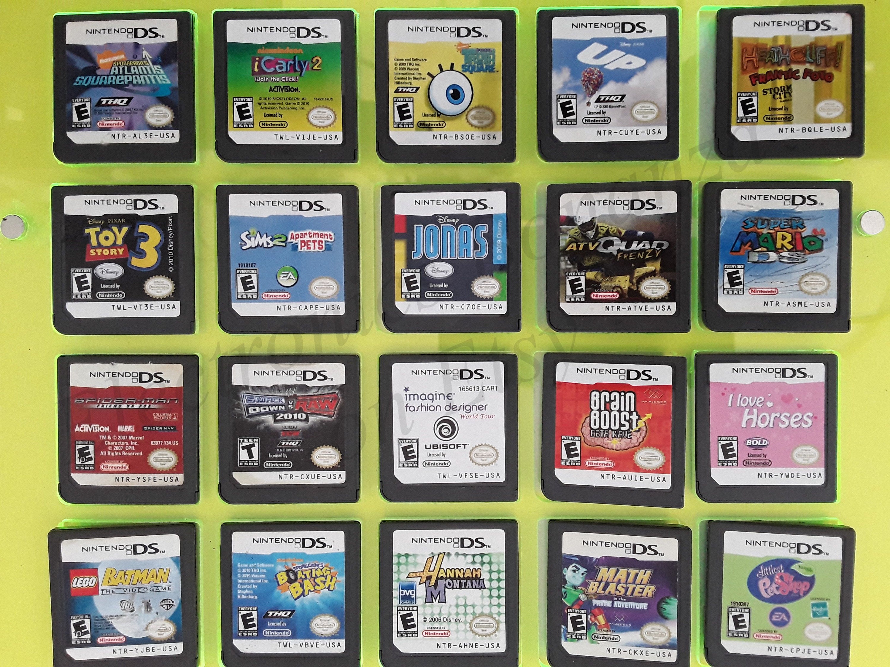 Authentic Nintendo DS Games for DS / Dslite / Dsi / 3DS XL and 2DS