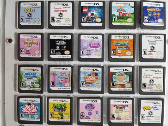 Authentic Nintendo DS Games for DS / Dslite / Dsi / 3DS XL and 2DS