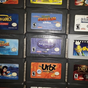 Authentic Nintendo Gameboy Games