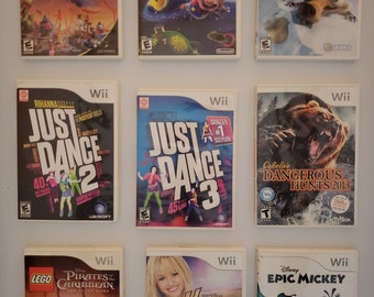 Authentic Nintendo Wii Games - Etsy