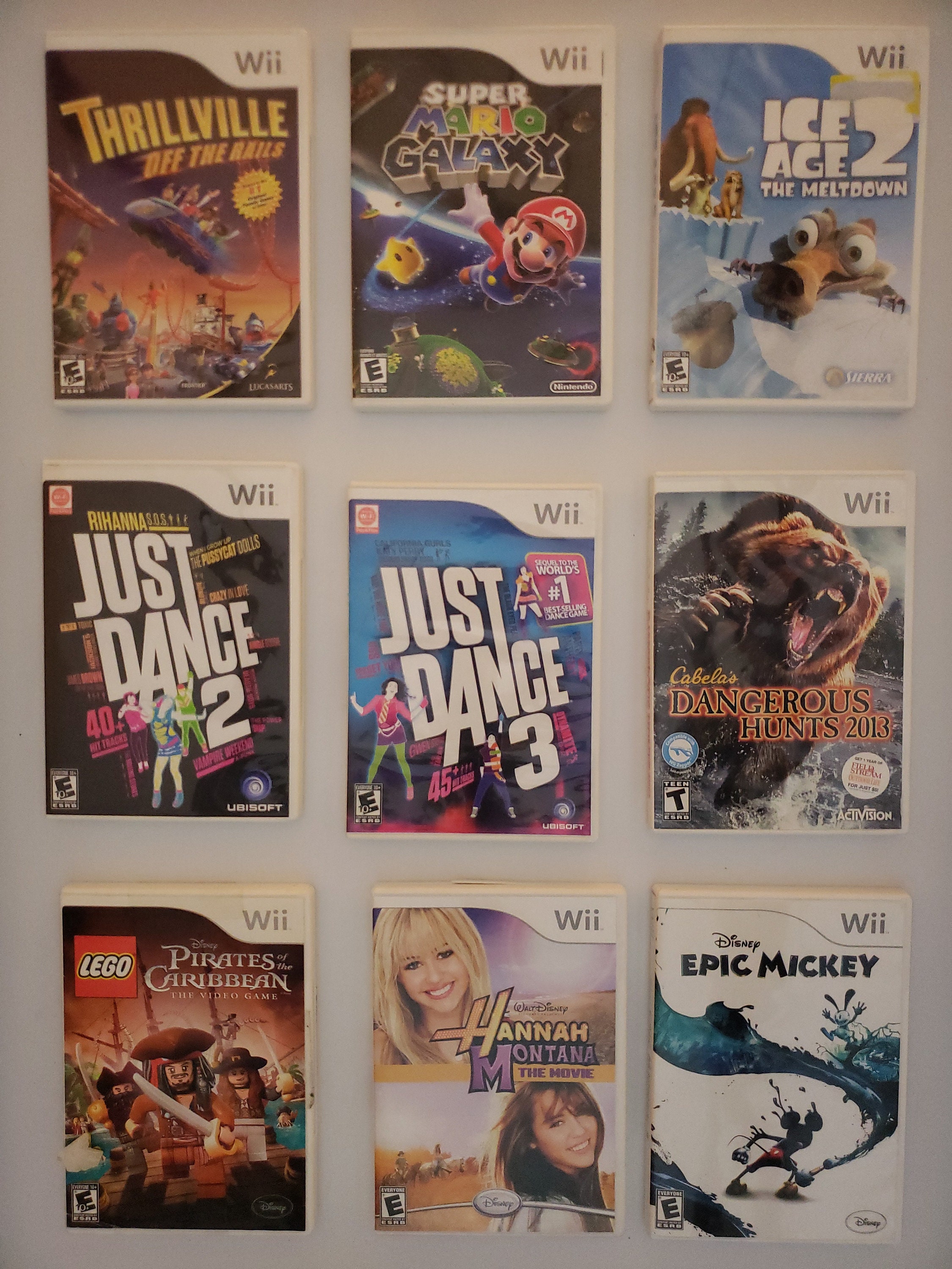 Authentic Nintendo Wii Games - Etsy