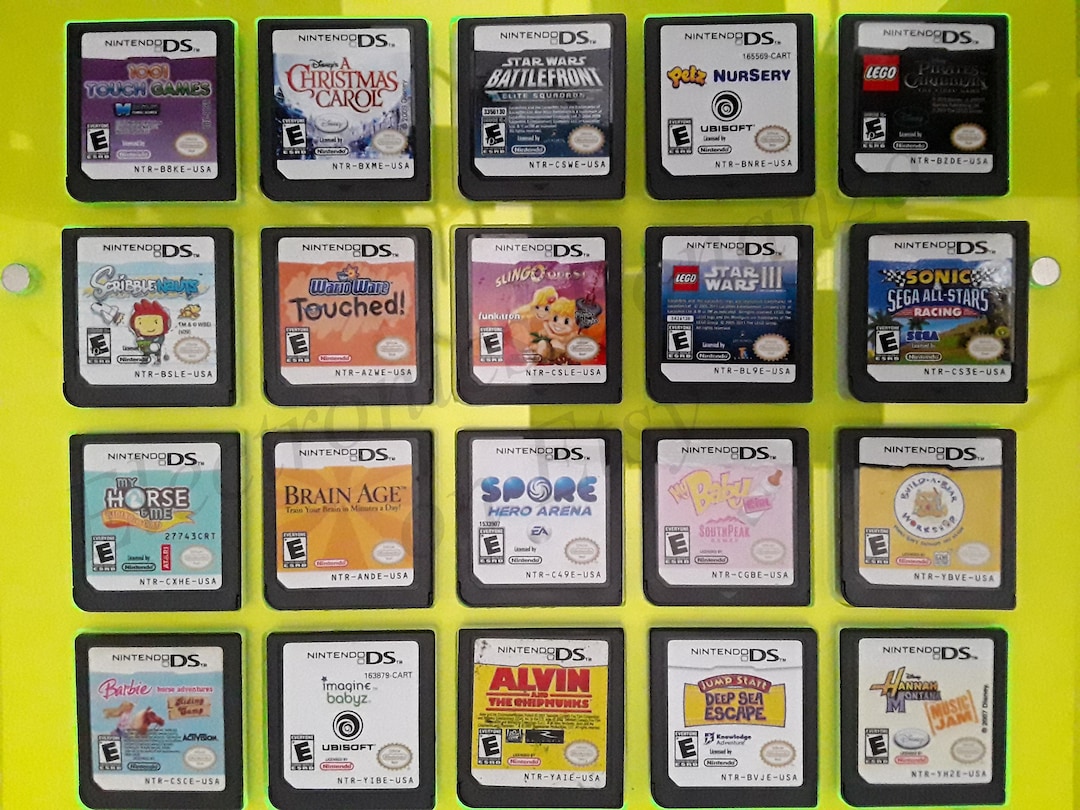 Authentic Nintendo 3DS Games - Etsy