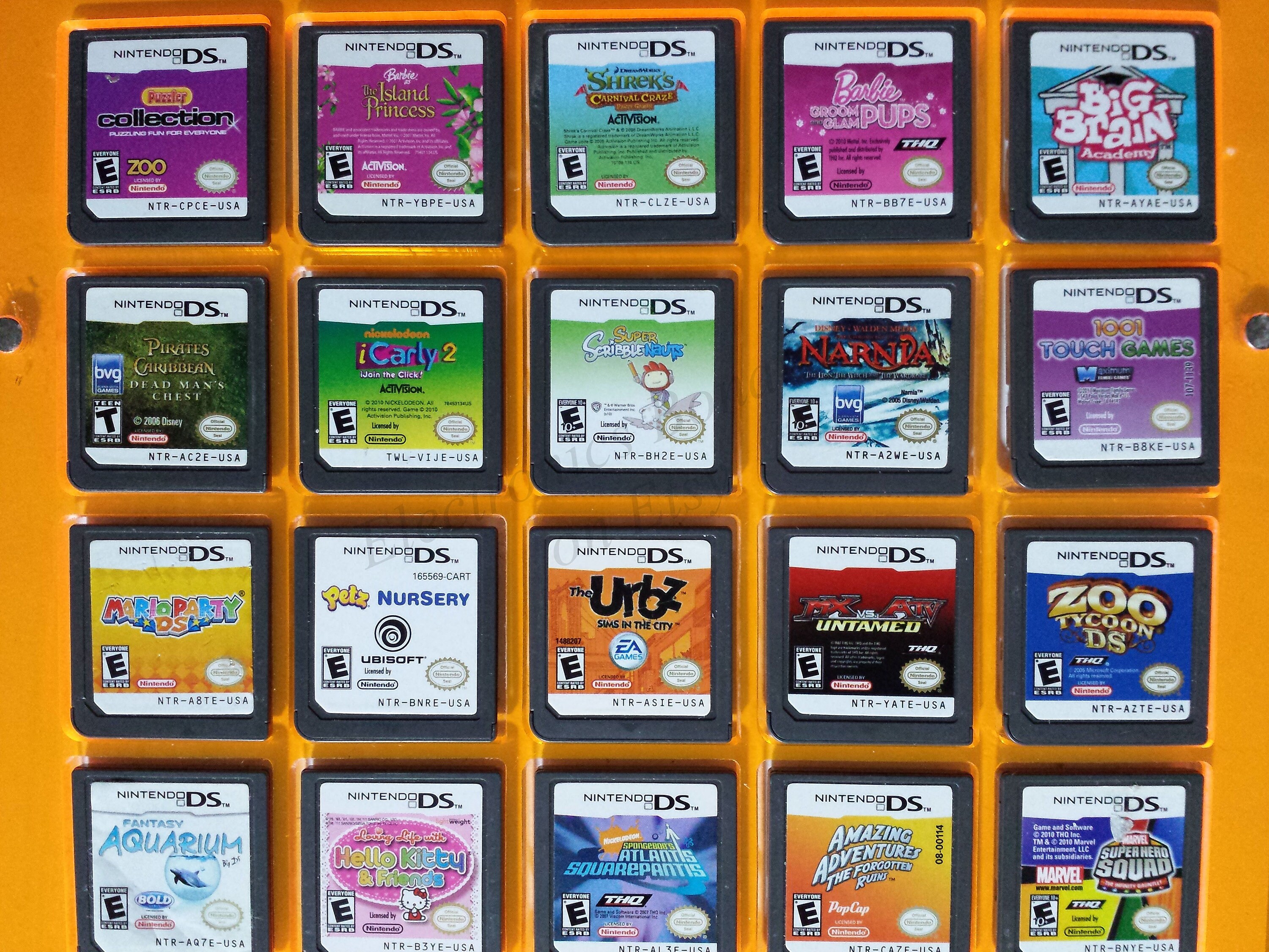 1001 3DS DSソフト セットまとめ Authentic Nintendo DS Games for DS / Dslite / Dsi / 3DS XL and 2DS