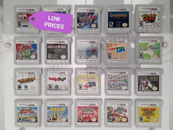 Authentic Nintendo 3DS Games - Etsy