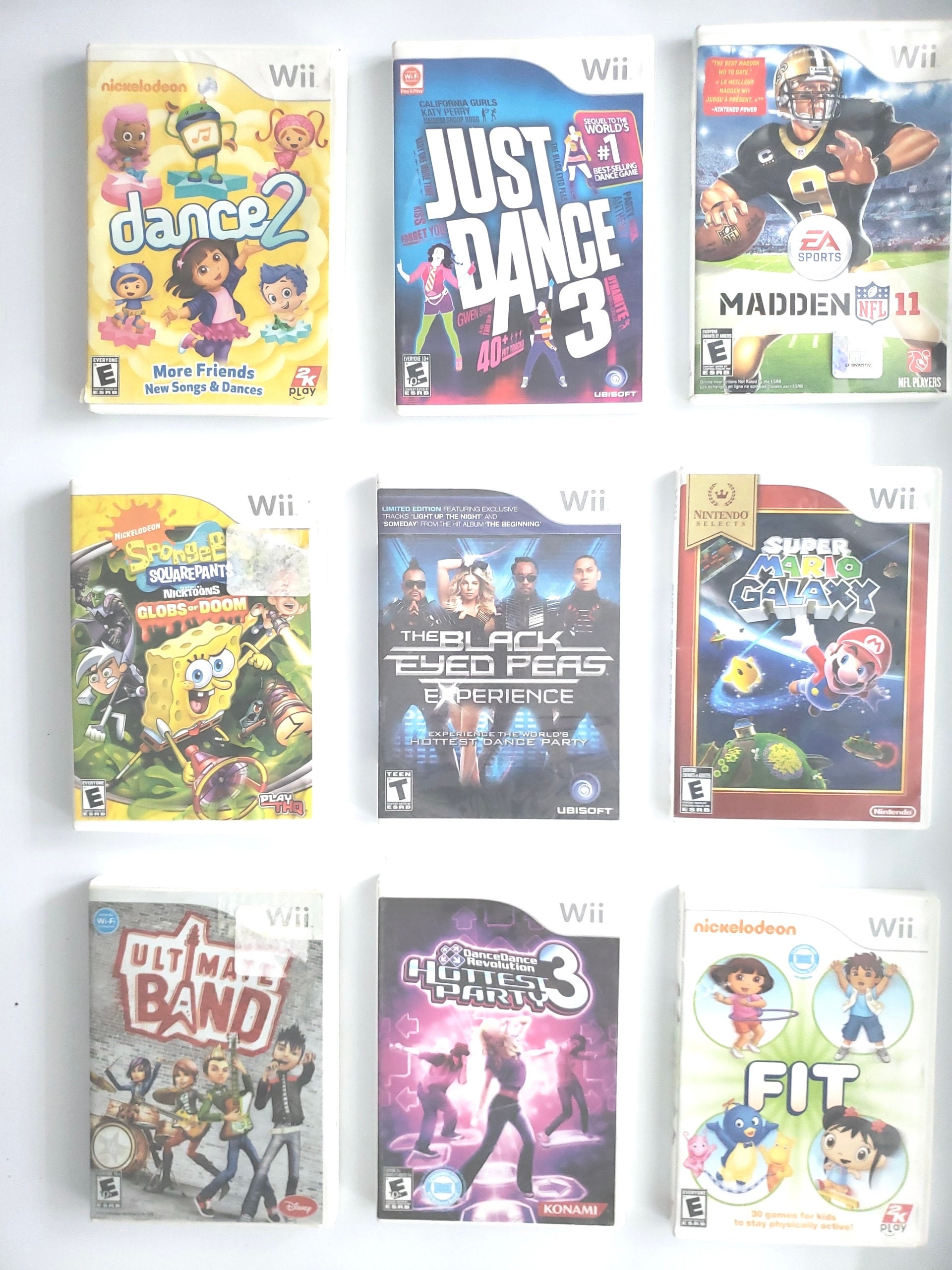 Authentic Nintendo Wii Games - Etsy