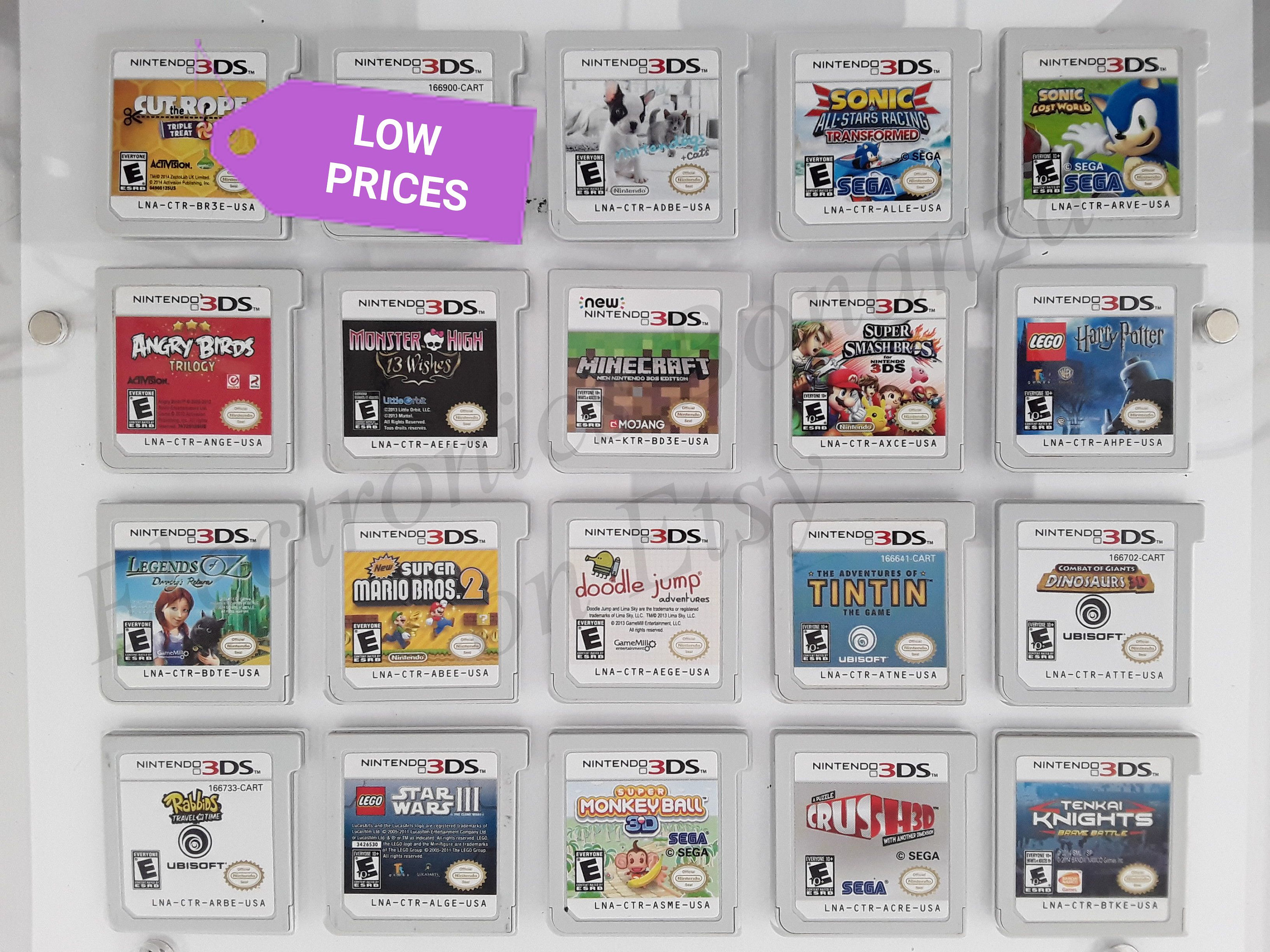 Authentic Nintendo 3DS Games - Etsy