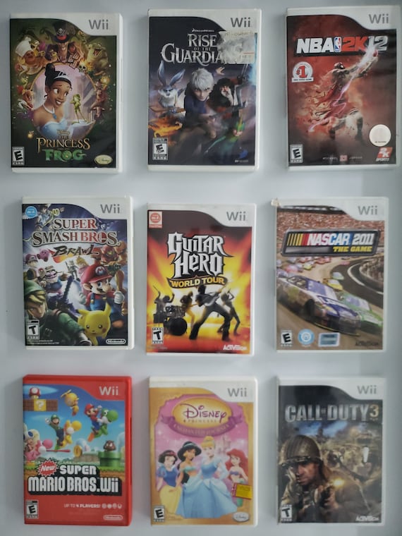 Authentic Nintendo Wii Games - Etsy