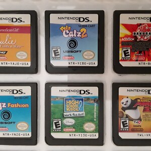 Authentic Nintendo DS Games for DS / DSLite / DSi / 3DS XL and 2DS image 4