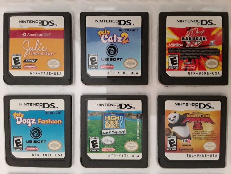 Authentic Nintendo DS Games for DS / DSLite / DSi / 3DS XL and 2DS image 4