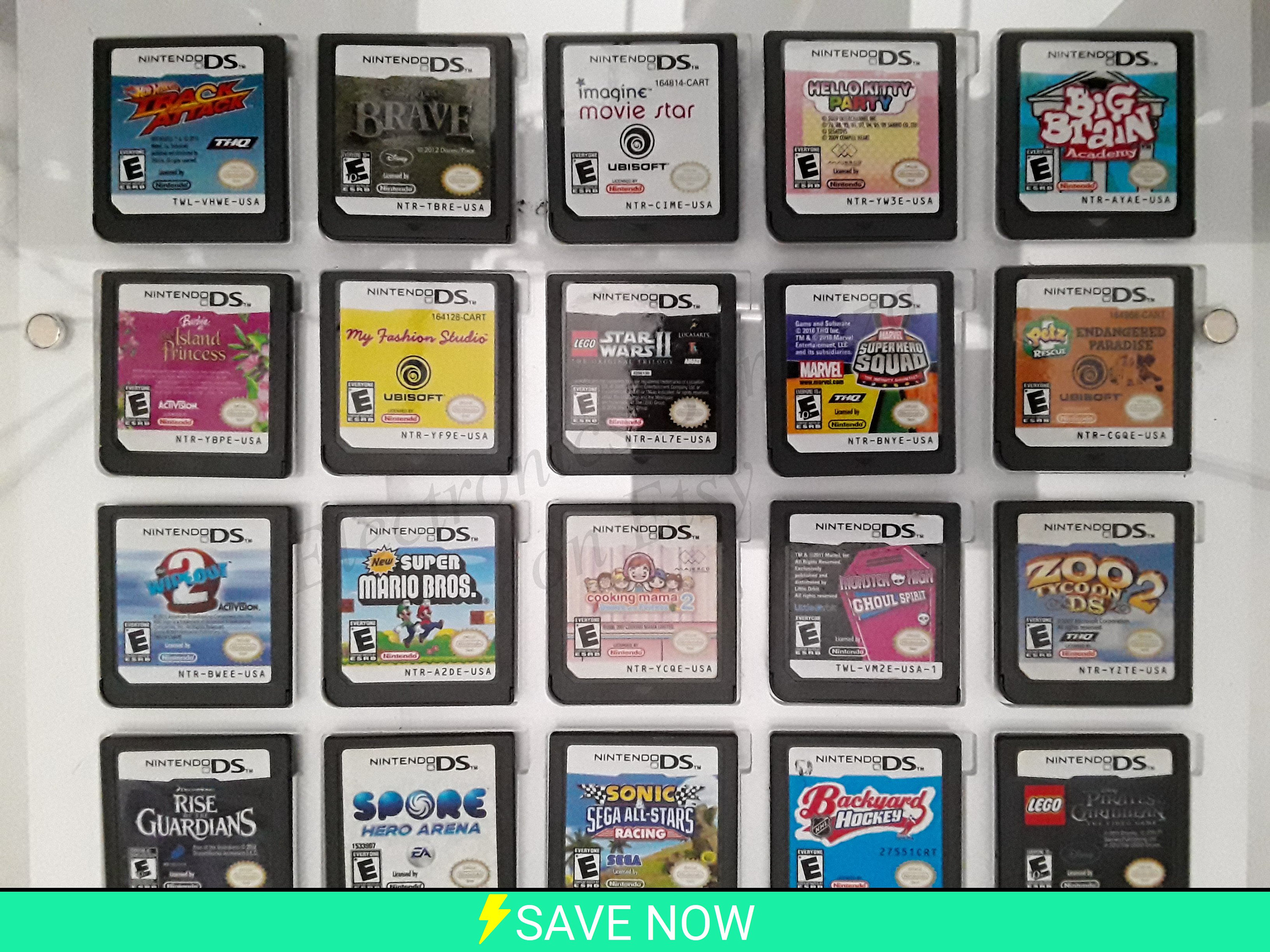 Authentic Nintendo DS Games for DS / Dslite / Dsi / 3DS XL and 2DS