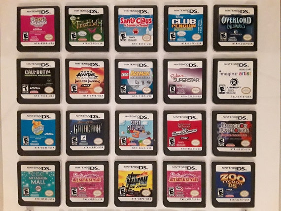 Authentic Nintendo DS Games for DS / Dslite / Dsi / 3DS XL and