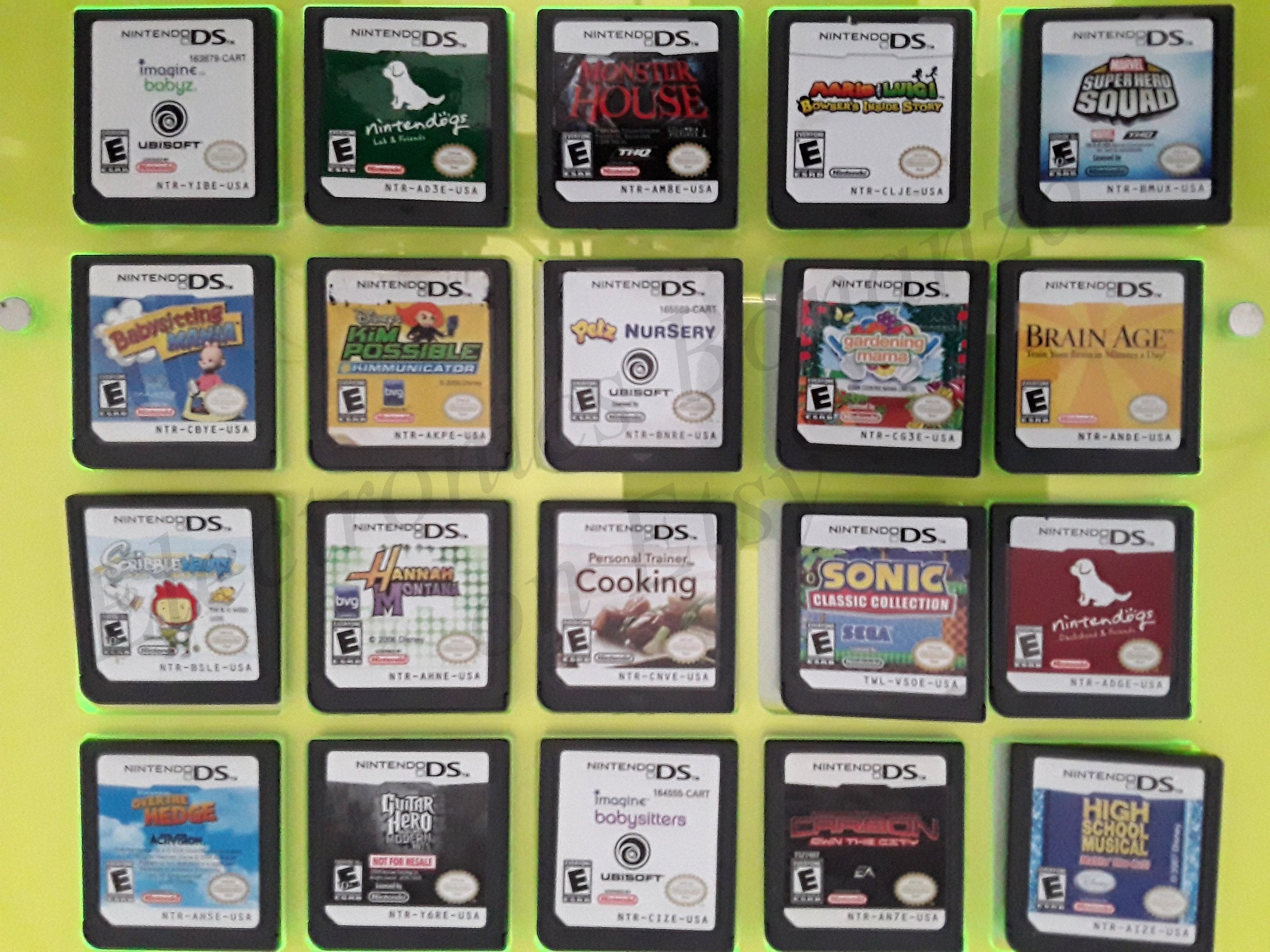 Authentic Nintendo DS Games for DS / Dslite / Dsi / 3DS XL and 2DS