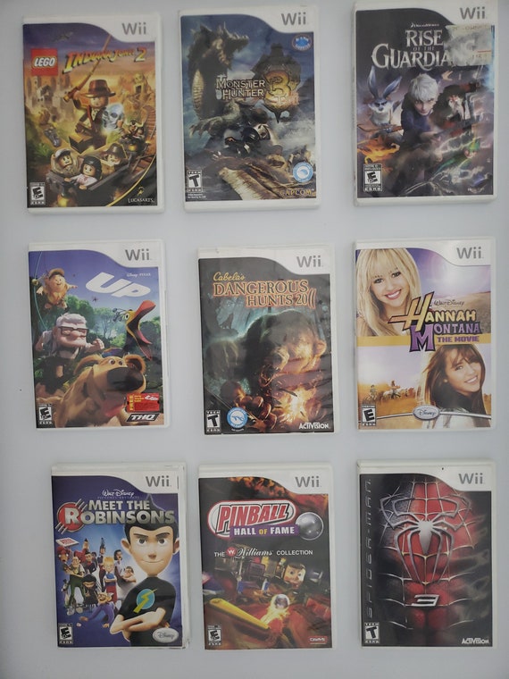 Authentic Nintendo Wii Games - Etsy