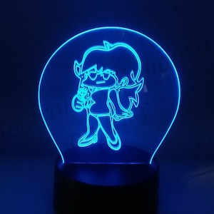 Friday Night Funkin Girlfriend Multi-color LED Night Light / - Etsy