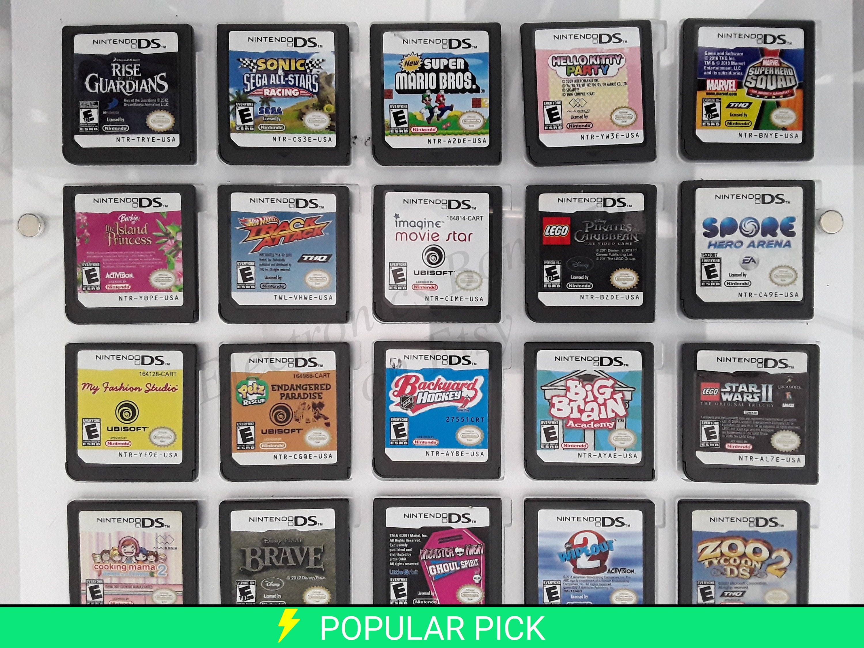 Authentic Nintendo DS Games for DS / Dslite / Dsi / 3DS XL and 2DS