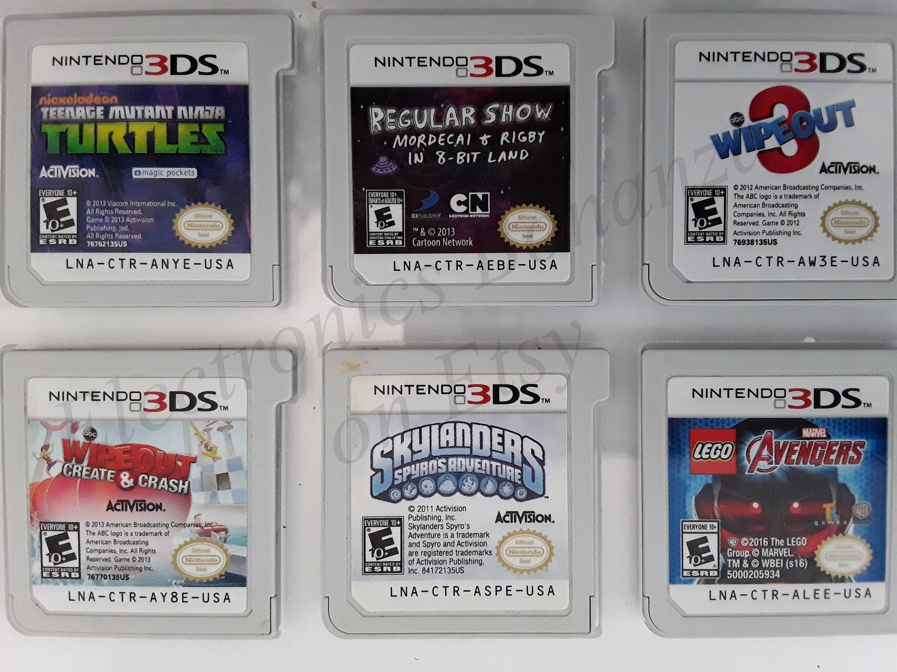 Authentic Nintendo 3DS Games - Etsy