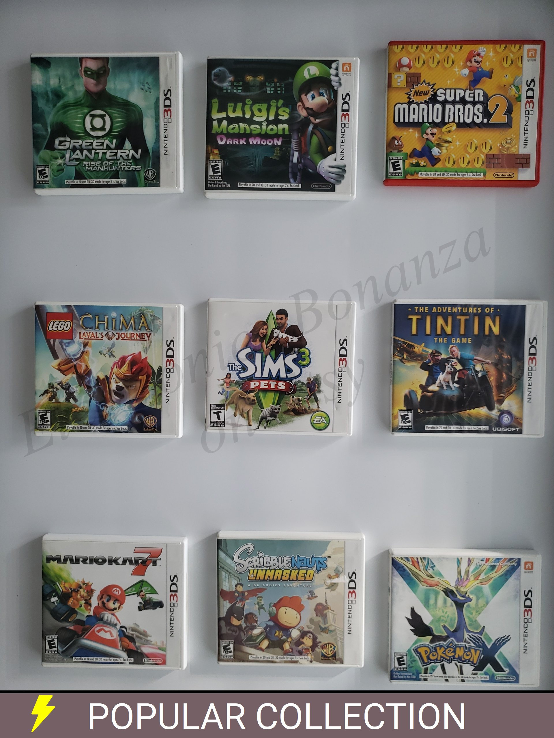 Authentic Nintendo 3DS Games - Etsy