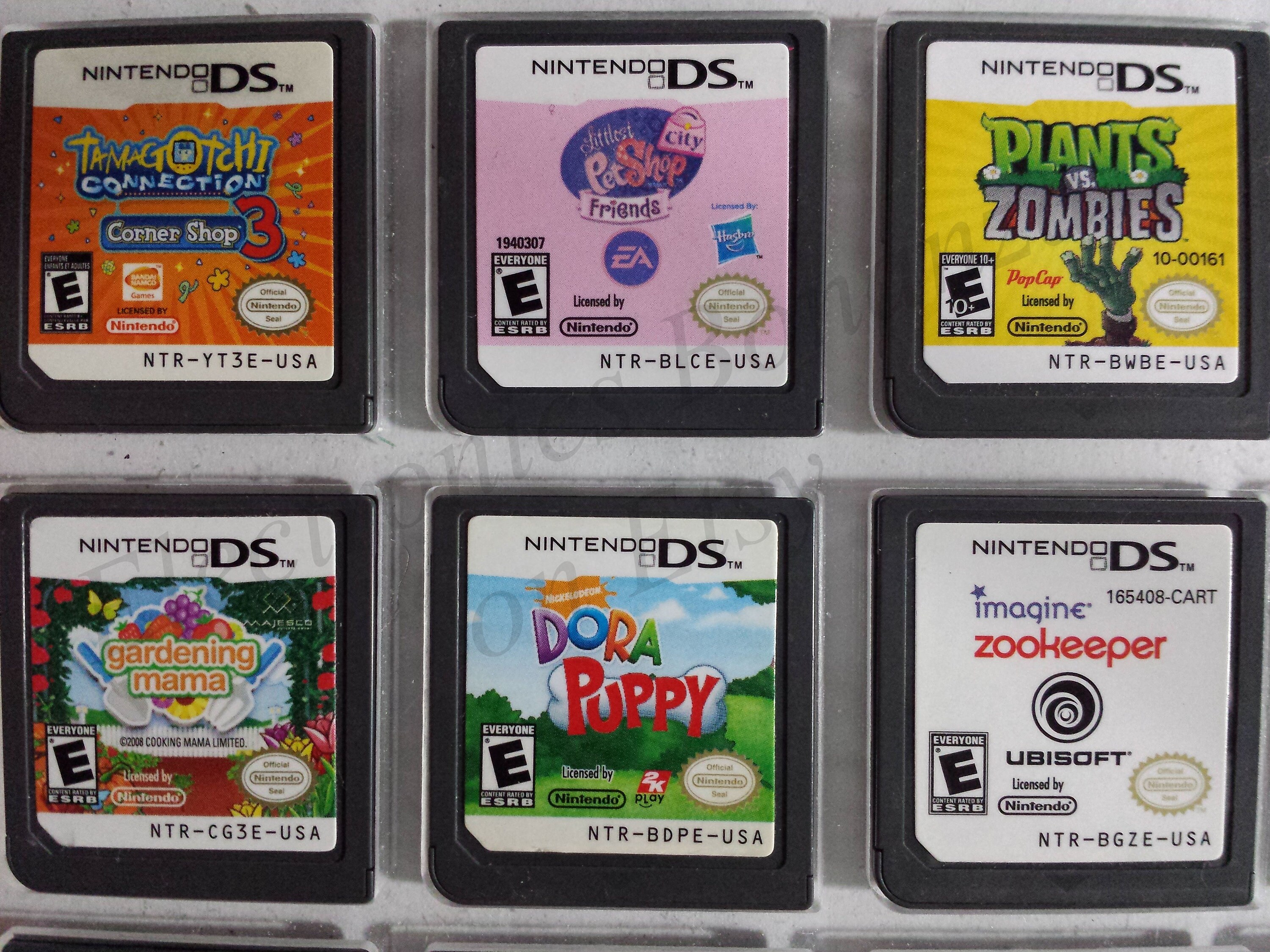 Authentic Nintendo DS Games for DS / Dslite / Dsi / 3DS XL and 2DS