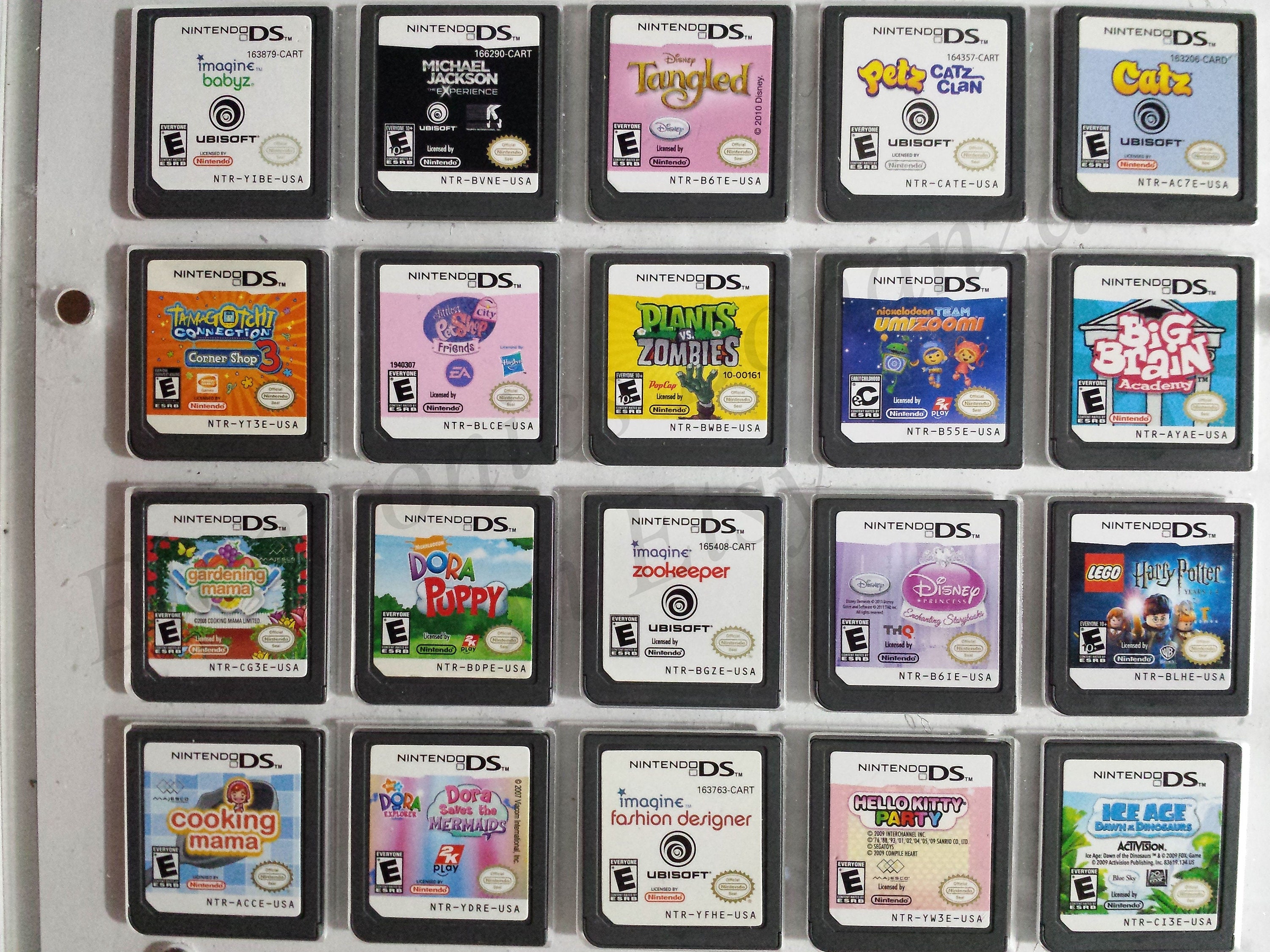 Authentic Nintendo DS Games for DS / Dslite / Dsi / 3DS XL and 2DS