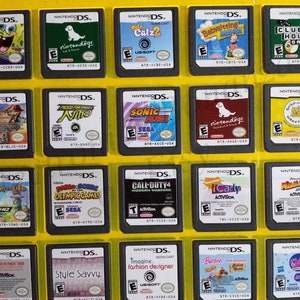 Authentic Nintendo DS Games for DS / DSLite / DSi / 3DS XL and 2DS