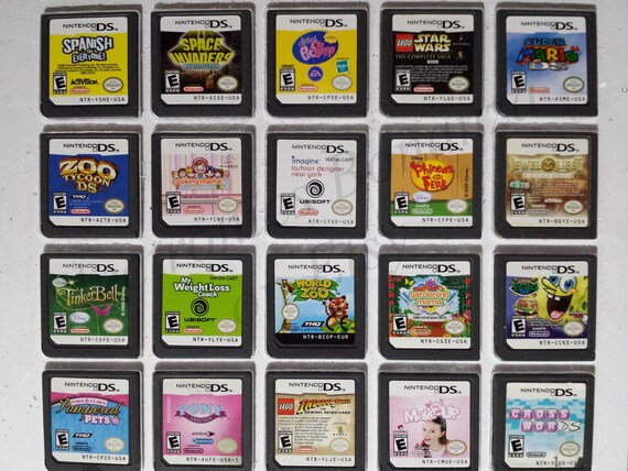 Authentic Nintendo DS Games for DS / Dslite / Dsi / 3DS XL and 2DS