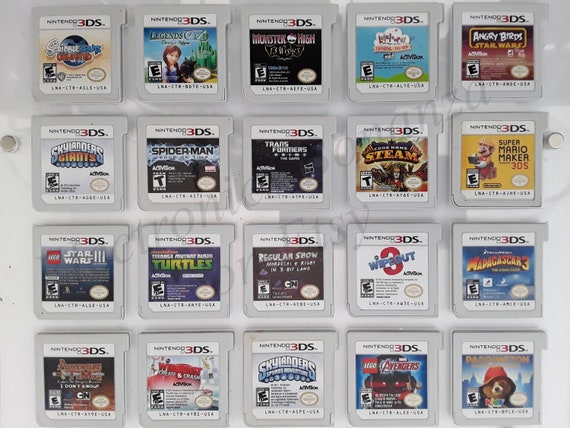 Authentic Nintendo 3DS Games - Etsy