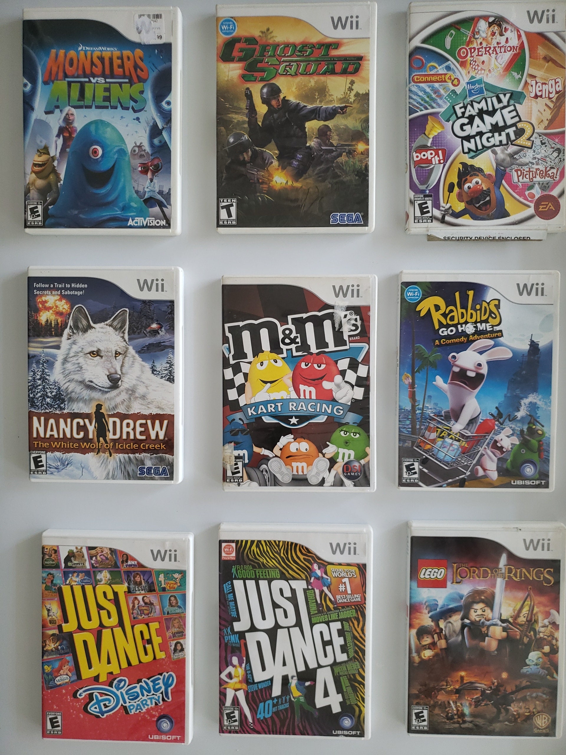 Authentic Nintendo Wii Games - Etsy