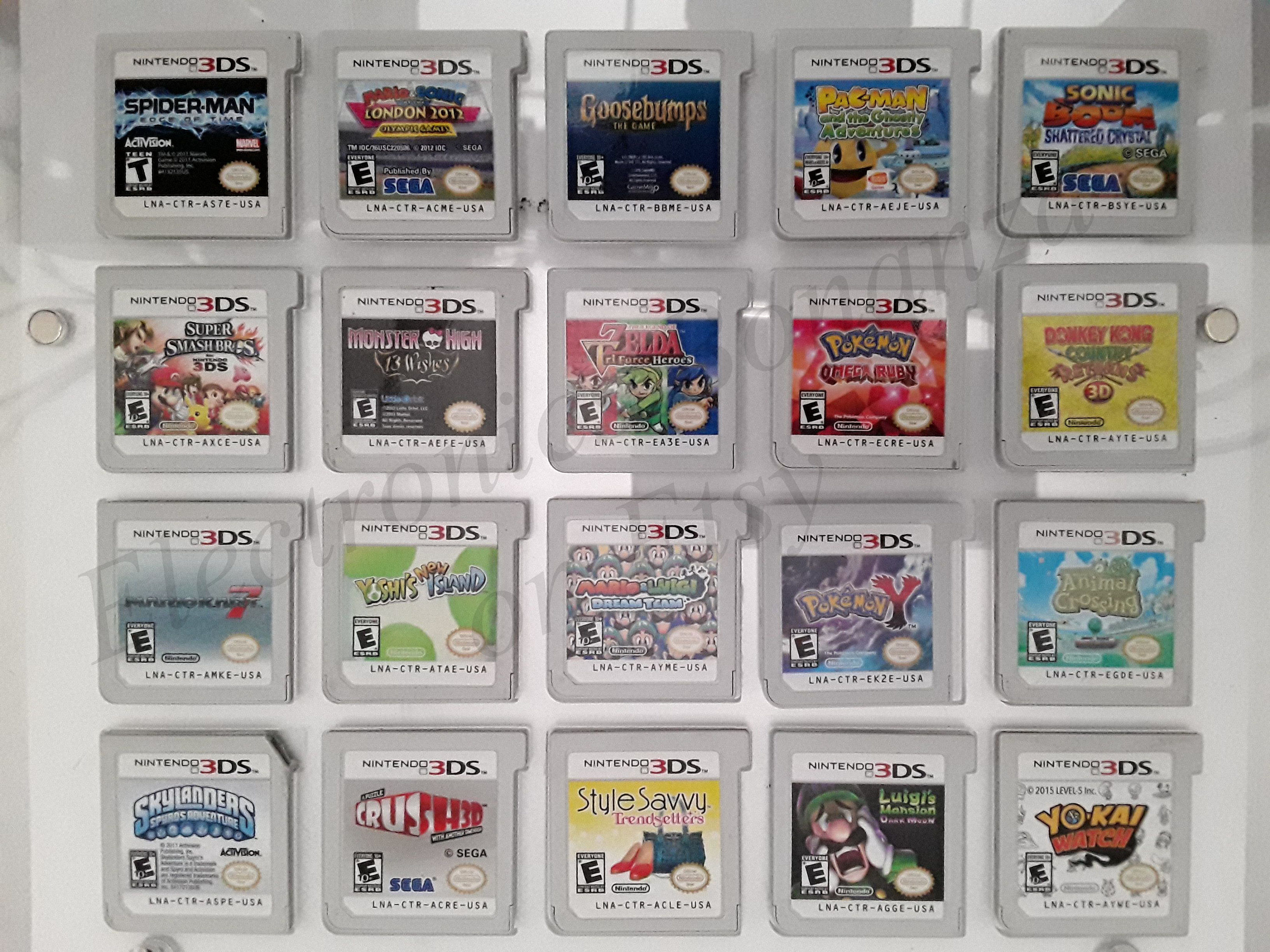 Authentic Nintendo 3DS Games - Etsy
