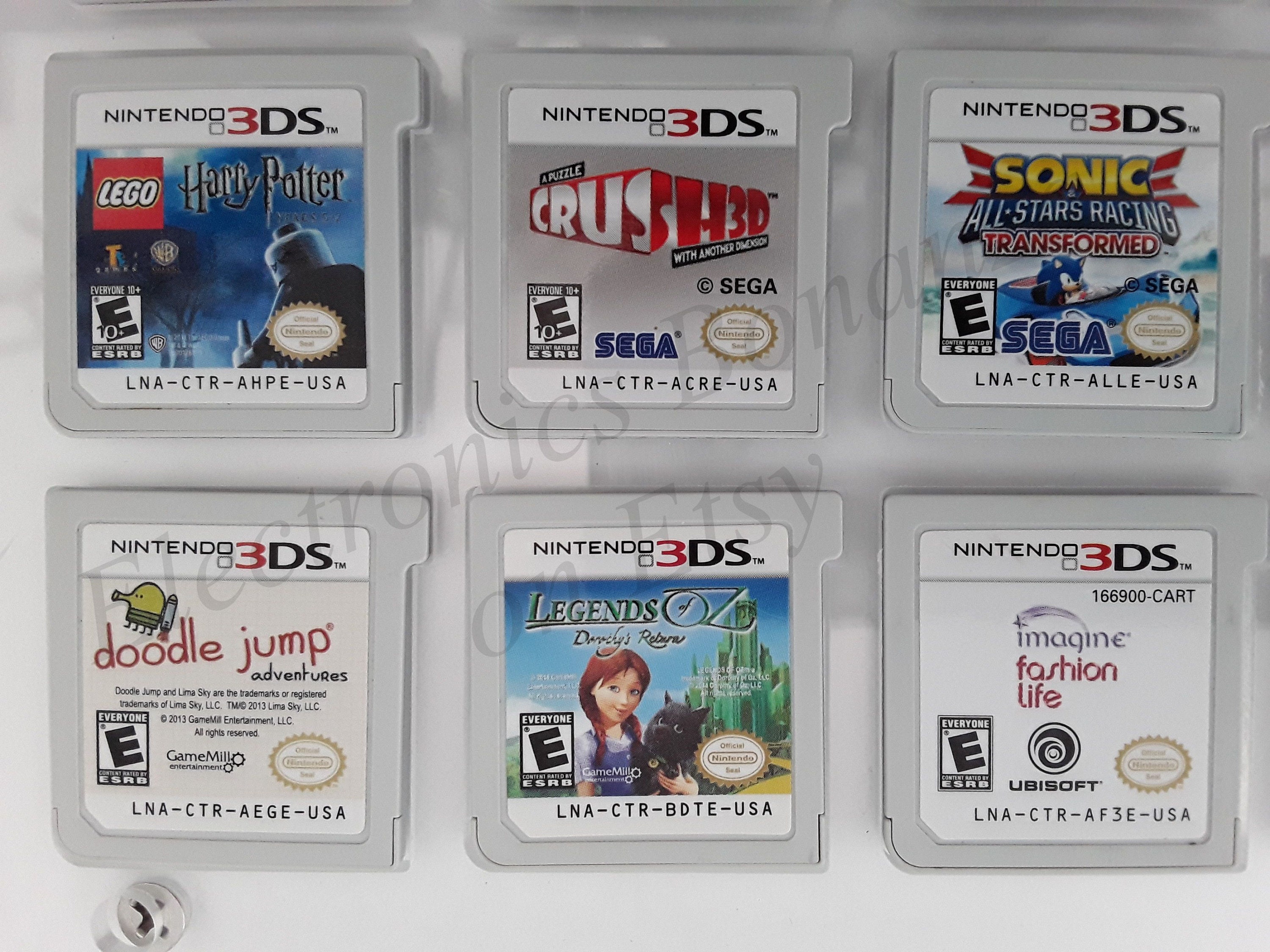 Authentic Nintendo DS Games for DS / Dslite / Dsi / 3DS XL and 2DS