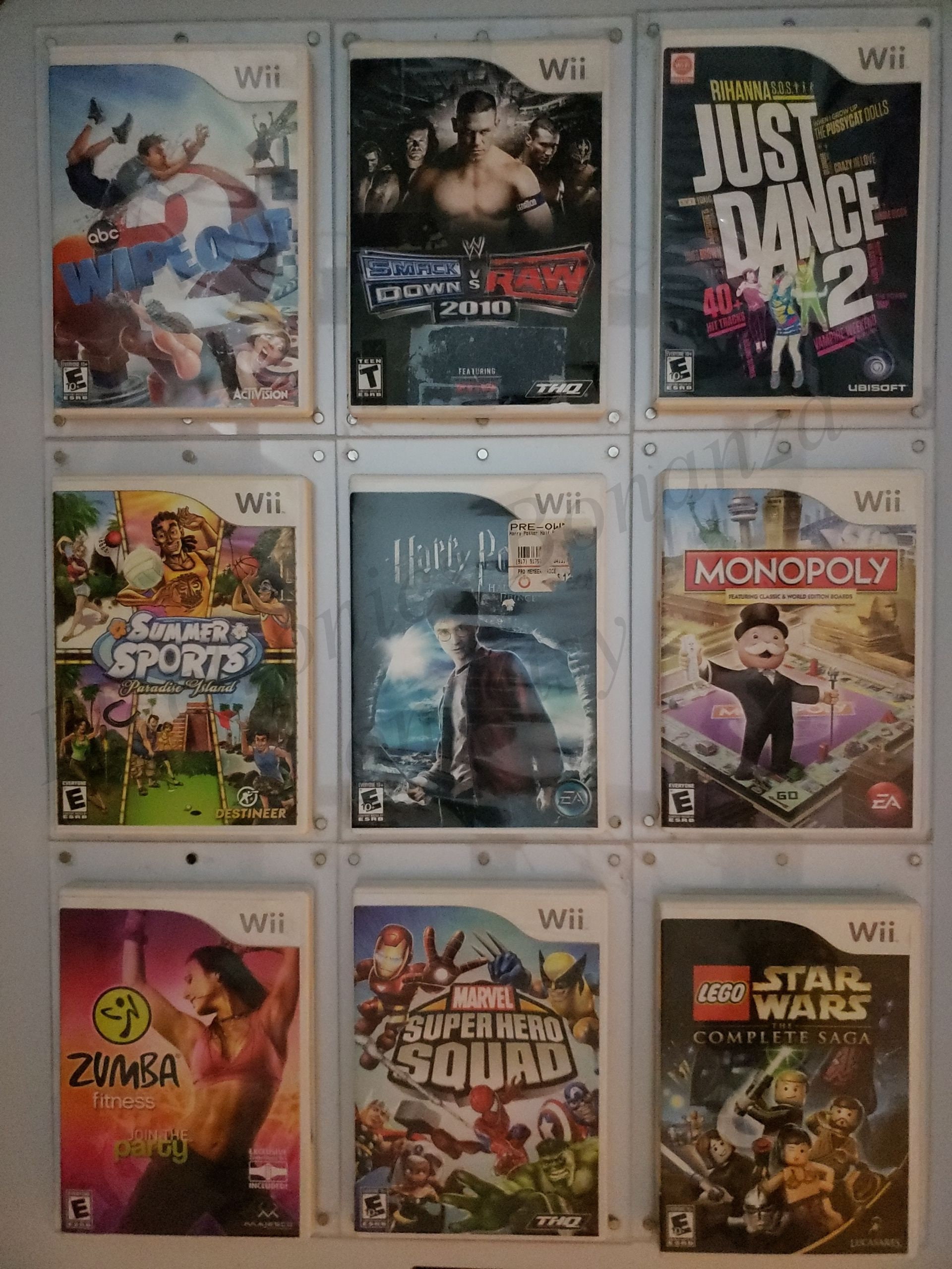 Authentic Nintendo Wii Games Etsy