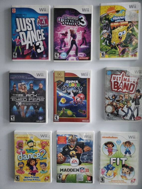 Authentic Nintendo Wii Games - Etsy