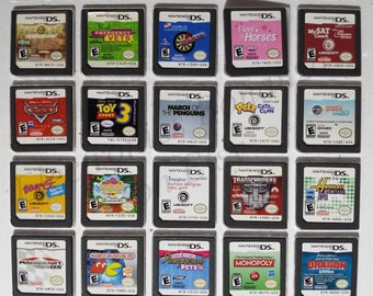 Authentic Nintendo DS Games for DS / DSLite / DSi / 3DS XL and 2DS