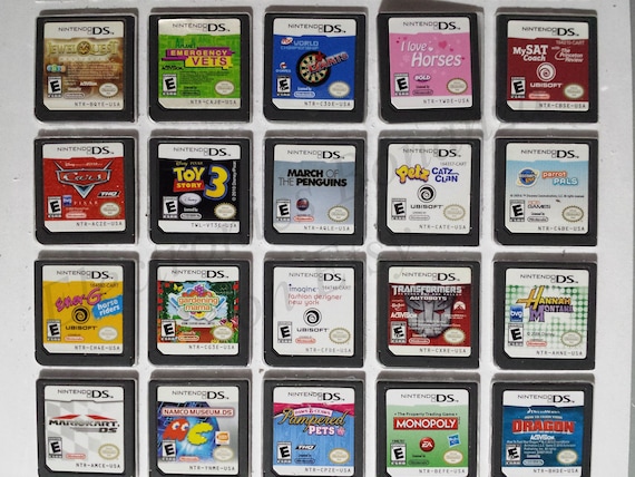 Authentic Nintendo DS Games for DS / Dslite / Dsi / 3DS XL and 2DS