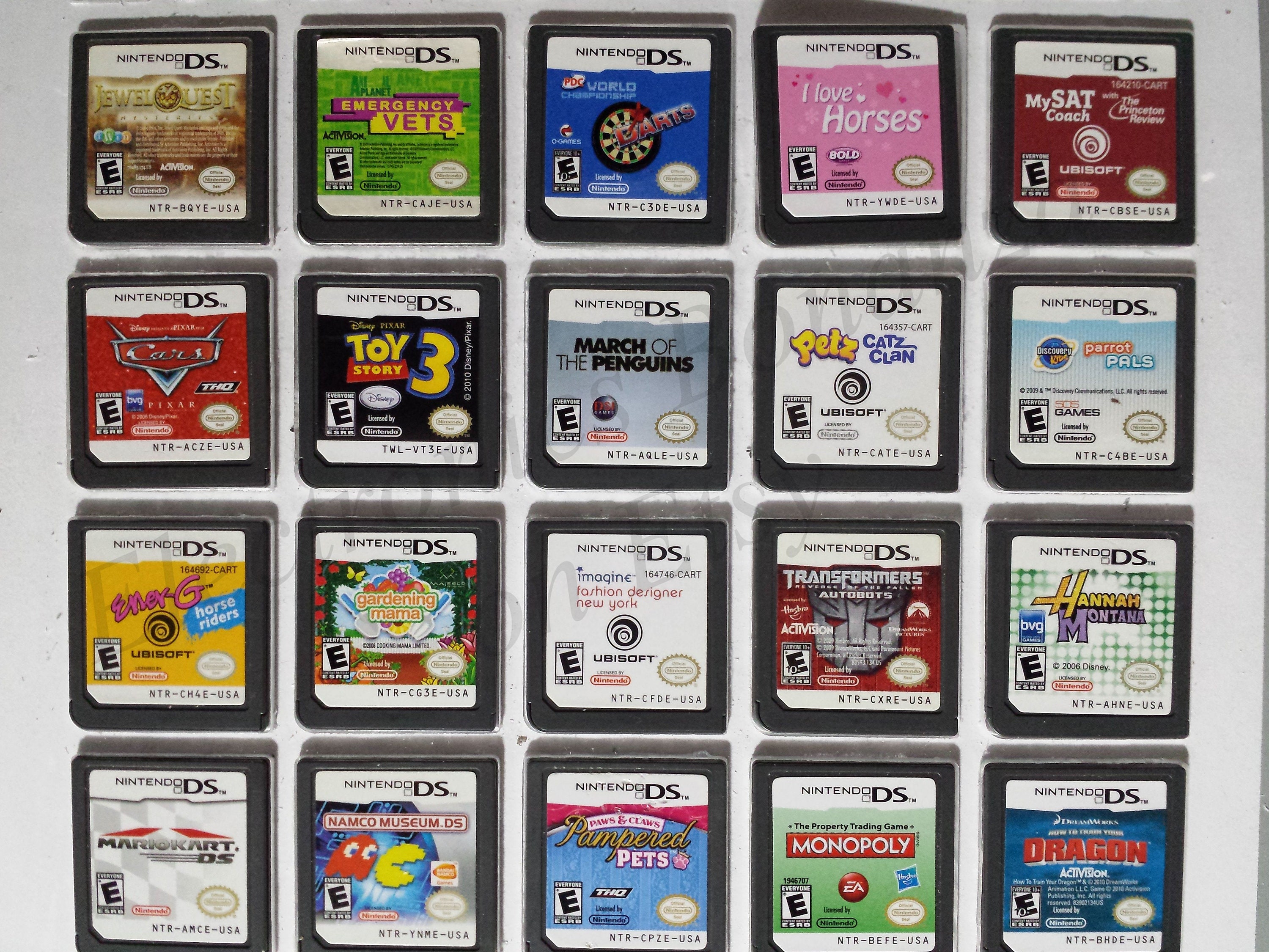 Authentic Nintendo DS Games for DS / Dslite / Dsi / 3DS XL and 