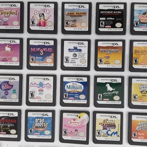 Authentic Nintendo DS Games for DS / DSLite / DSi / 3DS XL and 2DS