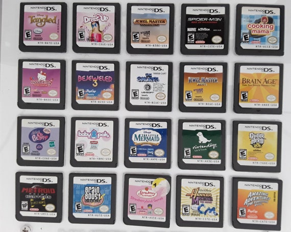 Authentic Nintendo DS Games for DS / Dslite / Dsi / 3DS XL and 