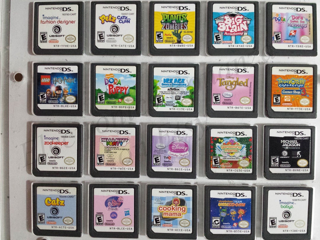 Authentic Nintendo DS Games for DS / Dslite / Dsi / 3DS XL and 2DS