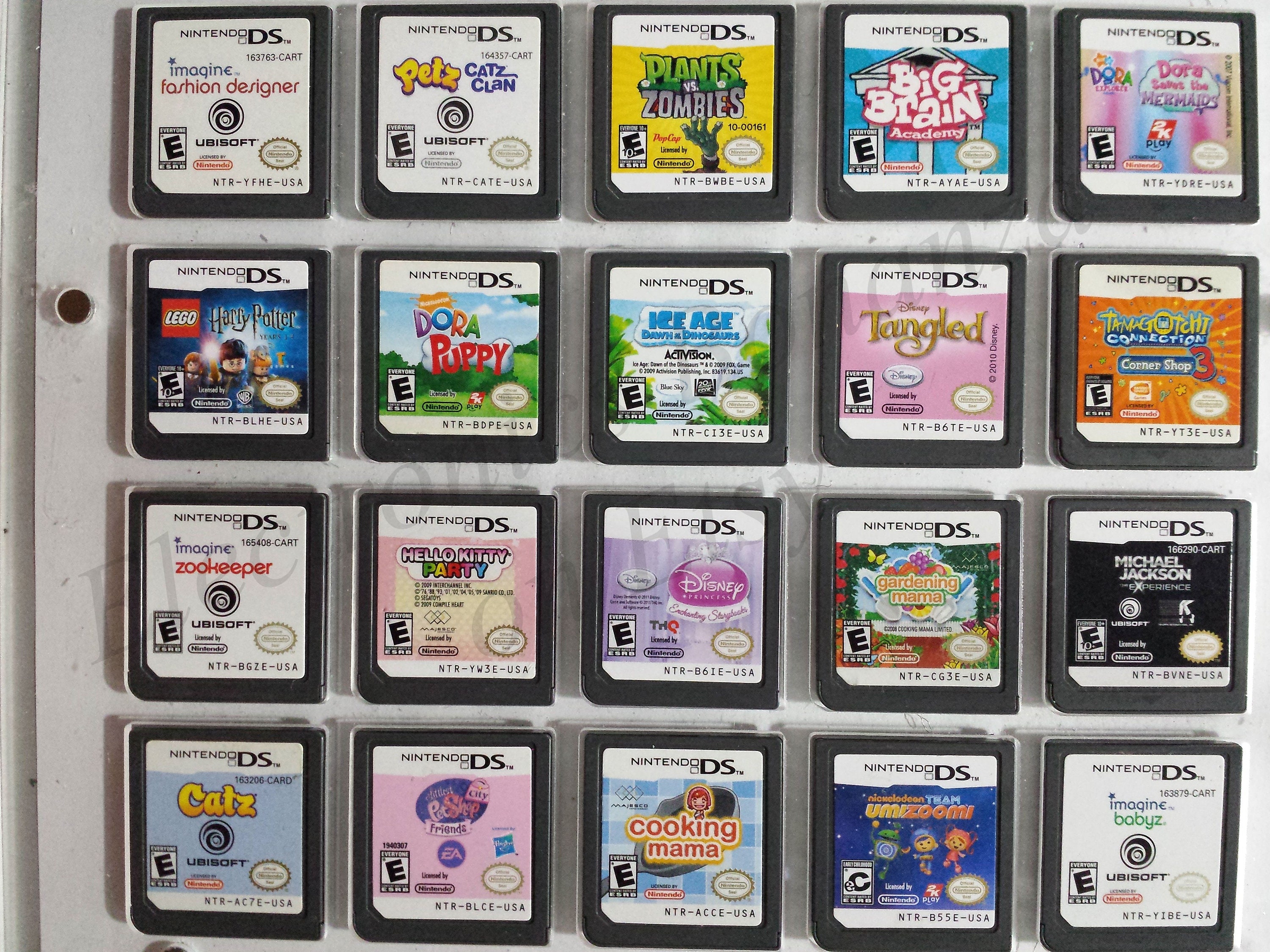 Authentic Nintendo DS Games for DS / Dslite / Dsi / 3DS XL and 2DS