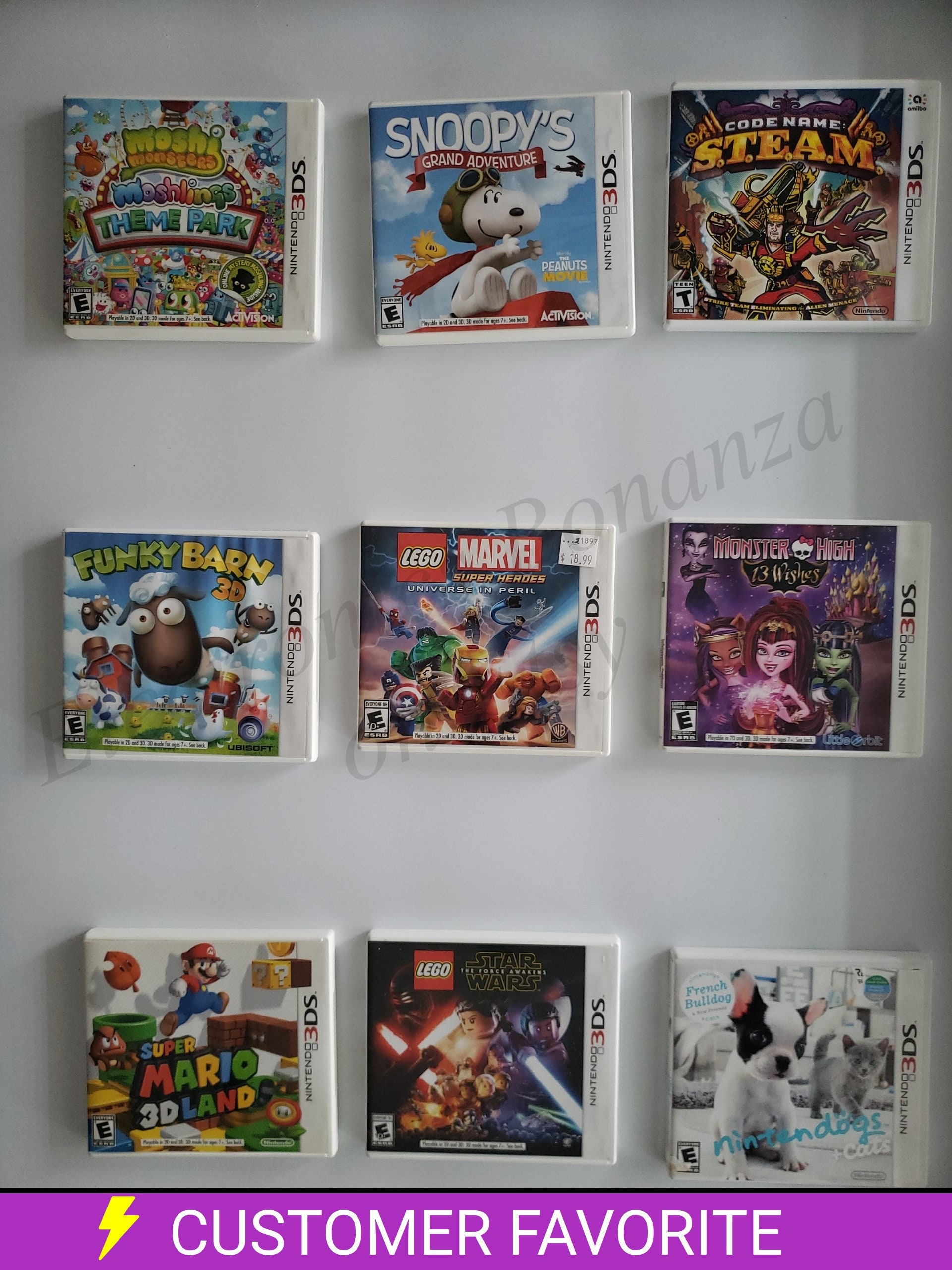 Authentic Nintendo 3DS Games - Etsy