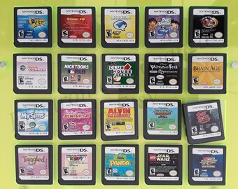 Authentic Nintendo DS Games for DS / Dslite / Dsi / 3DS XL and 2DS